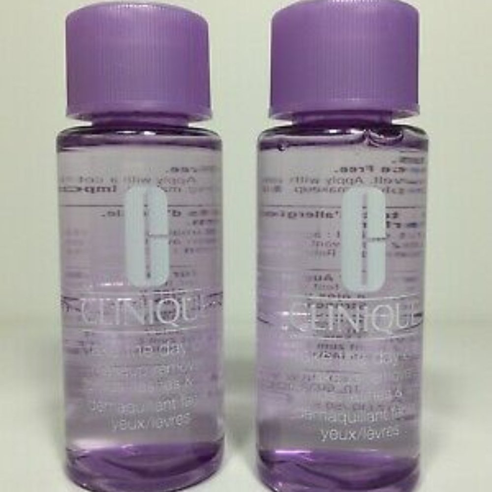 NEW! 2 - Clinique Travel Size Take the Day Off Makeup Remover (2 x 1.07 oz.)